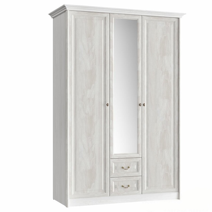 Шкаф 3-х створчатый (дуб сонома) ЯН-05